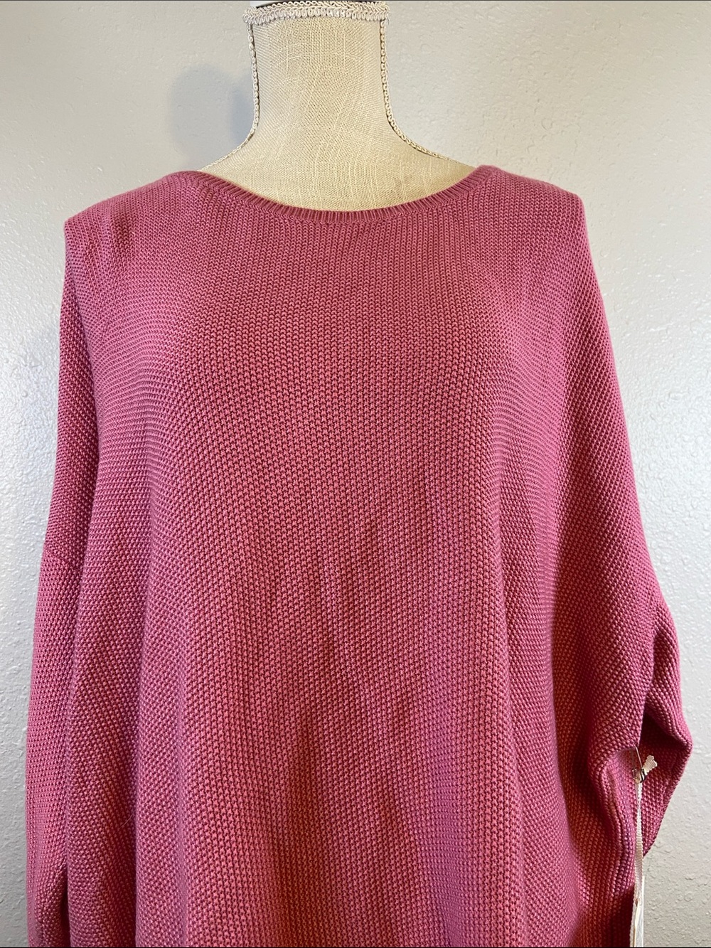 Lululemon Athleisure Cozy Oversized Cashlu Crossover Back Sweater Size 20 NEW - Picture 2 of 7